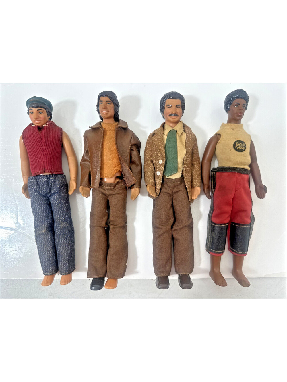 Vintage 1976 Mattel Welcome Back Kotter Action Figures Lot Sweathogs Travolta